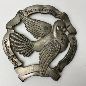 Vintage Godinger  Trivet Bird